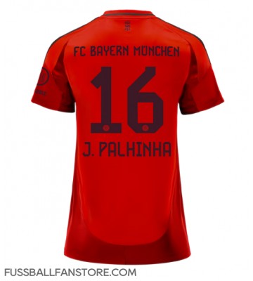 Bayern Munich Joao Palhinha #16 Replik Heimtrikot Damen 2024-25 Kurzarm